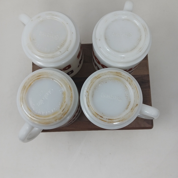 Vintage dunkin donuts coffee mugs set of 4 - Picture 4 of 10